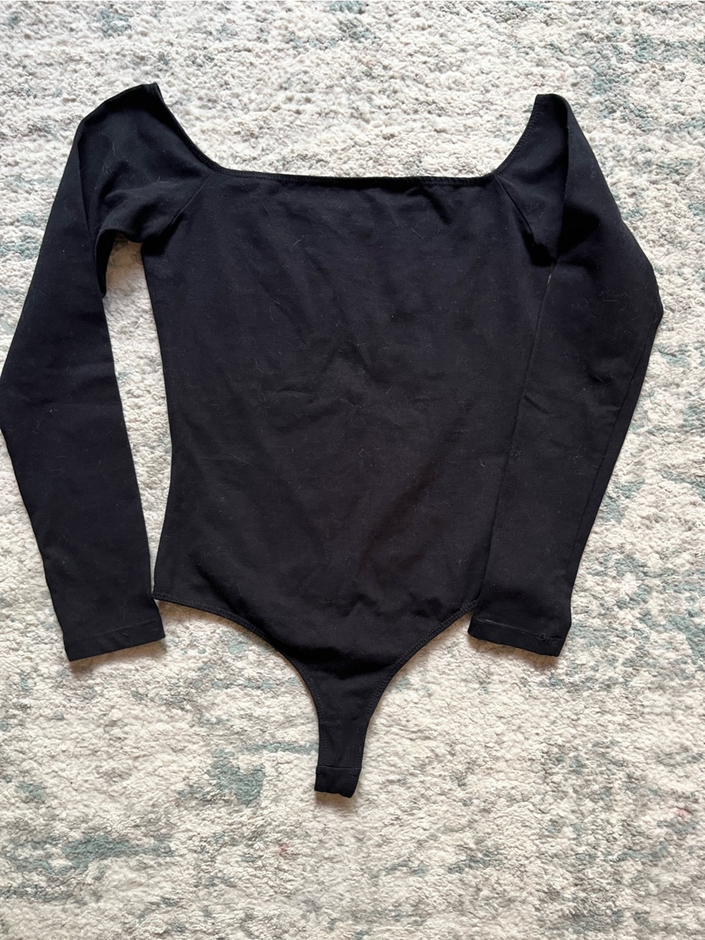 American Apparel Black bodysuit Top
